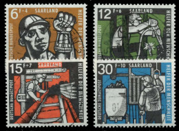 SAAR OPD 1957 Nr 404-407 Zentrisch Gestempelt X79C922 - Used Stamps