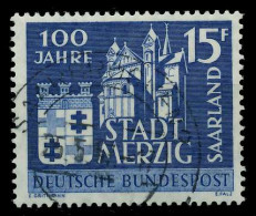 SAAR OPD 1957 Nr 401 Zentrisch Gestempelt X79CA16 - Used Stamps