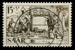 SAARLAND 1956 Nr 370 Zentrisch Gestempelt X79DBEA - Used Stamps