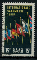 SAARLAND 1955 Nr 359 Gestempelt X79DE52 - Used Stamps