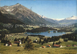 11713563 Lenzerheide Valbella Heidsee Mit Lenzerhorn Und Oberhalbsteiner Bergen  - Autres & Non Classés