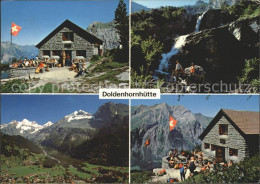 11713494 Kandersteg BE Doldenhornh?tte Wasserfall Panorama Kandersteg - Autres & Non Classés