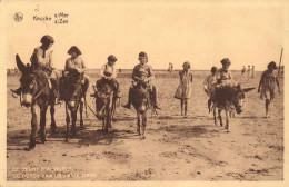 Knocke Sur Mer : Le Derby D'Aliboron 1937 - Promenade à Dos D'anes - Knokke