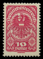 ÖSTERREICH 1919 Nr 259x Postfrisch X7A86B2 - Neufs