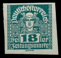 ÖSTERREICH 1920 21 ZEITUNGSMARKEN Nr 302x Postfrisch X7A88FE - Periódicos