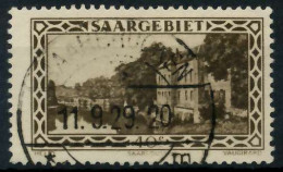 SAARGEBIET 1926 Nr 113 Zentrisch Gestempelt X7B2246 - Oblitérés