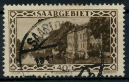 SAARGEBIET 1926 Nr 113 Zentrisch Gestempelt X7B220A - Oblitérés