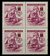 BÖHMEN MÄHREN Nr 112 Postfrisch VIERERBLOCK X7B78EA - Unused Stamps