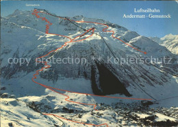 11713168 Andermatt Mit Luftseilbahn Andermatt Gemsstock Andermatt - Andere & Zonder Classificatie