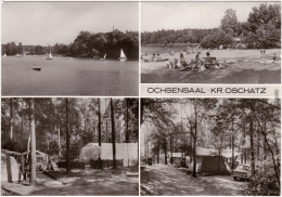 Ochsensaal Dahlen Dammühlenteich Freibad / Campingplatz In Dahlener Heide 1984 - Dahlen