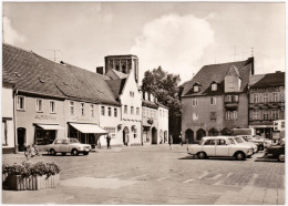 Senftenberg (Niederlausitz) Fotokarte  Altmarkt /Platz Der Freundschaft 1973 - Senftenberg