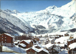 11713024 Saas-Fee Mit Allalinhorn Feegletscher Und Alphubel Saas-Fee - Autres & Non Classés