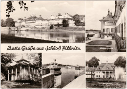 Fotokarte Pillnitz Wasser-Palais Bergpalais Chinesischer Pavillon Fotokarte 1971 - Pillnitz