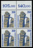 BRD DS SEHENSW Nr 1407u Postfrisch VIERERBLOCK ORA X7CFE72 - Unused Stamps