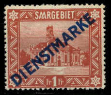 SAAR DIENSTMARKEN Nr 11I Postfrisch X7DA64A - Nuovi