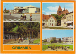 Grimmen HO-Gaststätte "Treffpunkt", Kreiskulturhaus, Heimattierpark 1984 - Grimmen