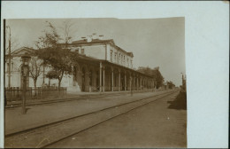 Technische Bauten / Einrichtungen & Gebäude - Bahnhof Privatfoto 1913 Privatfoto - Non Classificati