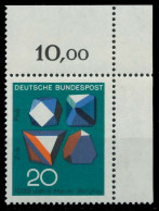 BRD 1968 Nr 547 Postfrisch ECKE-ORE X7F8EAA - Neufs