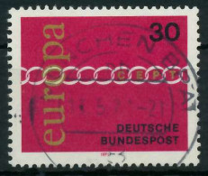 BRD BUND 1971 Nr 676 Zentrisch Gestempelt X8369DA - Gebruikt