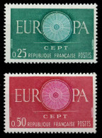 FRANKREICH 1960 Nr 1318-1319 Postfrisch X9A2C9E - Nuovi