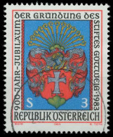 ÖSTERREICH 1983 Nr 1737 Gestempelt X25C9BE - Usati