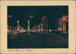 Mitte-Berlin Unter Den Linden, Propagandaschmuck - Coloriert 1940 - Mitte