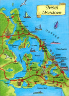Bansin-Heringsdorf Usedom Insel Landkarte Map Straßen  2000 - Sonstige & Ohne Zuordnung