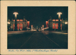 Charlottenburg-Berlin Militär/Propaganda - 2.WK (Zweiter Weltkrieg) Ost West Achse - Propaganda-Schmuck 1940 - Charlottenburg