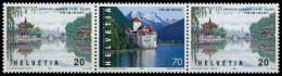 SCHWEIZ 1998 Nr WZd 43 Postfrisch 3ER STR X683E8E - Unused Stamps