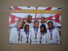 Les Médailles Du Judo  Londres 2012 ' Teddy Riner/lucie Décosse/pricilla Gneto/automne Pava Etc  Neuve - Other & Unclassified