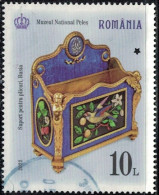 Roumanie 2022 Oblitéré Used Boîte Aux Lettres Russe Musée National Peles Y&T RO 6878 SU - Gebruikt