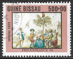 GUINE BISSAU – 1989 Philexfrance 500P00 Used Stamp - Guinée-Bissau