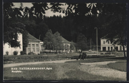 AK Bad Tatzmannsdorf /Burgenland, Blick Zum Kurplatz  - Andere & Zonder Classificatie