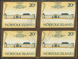 Norfolk Island 1973 SG144 20c Historic Building Block FU - Isola Norfolk