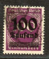 Deutsches Reich, 1923, 289 A, Gestempelt - Other & Unclassified