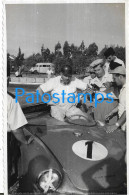 228192 ARGENTINA BUENOS AIRES AUTODROMO AUTOMOBILE CAR RACE PILOTO FELIX LOPEZ 1956 PHOTO NO POSTCARD - Sonstige & Ohne Zuordnung