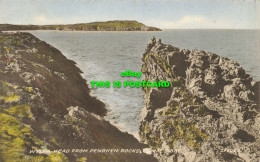 R611677 Wylfa Head From Penrhyn Rocks. Cemaes Bay. Valentine. Collo Colour. 1956 - Mundo