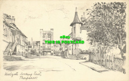 R611680 Thorpeness. Westgate Looking East. Pencil Sketch Reproduction - Mundo