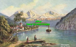 R610455 Oberhofen. Lac De Thoun. S. Hildesheimer. Series No. 5335 - Mundo