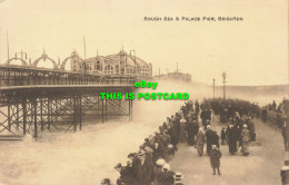 R611694 Brighton. Rough Sea And Palace Pier. No. 4 - Mundo