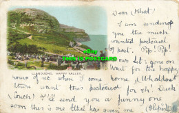 R611705 Llandudno. Happy Valley. Postcard. 1901 - Mundo