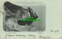 R611710 Torquay. Natural Arch. Postcard. 1901 - Mundo