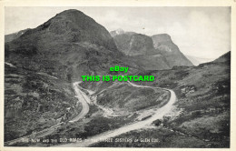 R611721 The New And The Old Roads By The Three Sisters Of Glen Coe. J. B. White. - Welt