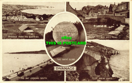 R610498 Swanage. 219025. Valentines Phototype Postcards. Valentines. Multi View - Welt