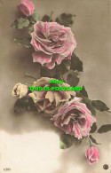 R610509 Greeting Card. Roses. Postcard. 1915 - Welt