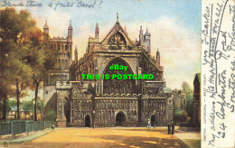 R611763 Exeter. Cathedral. West Front. Tuck. View Series 787. 1904 - Welt