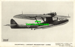 R611809 Dornier Do 18 L. German Reconnaissance Flying Boat. Valentine Aircraft R - World