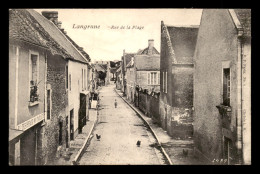 14 - LANGRUNE - RUE DE LA PLAGE - Sonstige & Ohne Zuordnung