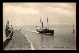 14 - HONFLEUR - ARRIVEE DU STEAMER FRANCOIS 1ER - Honfleur