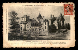 14 - CHATEAU DE COLOMBIERES - GRAVURE - Otros & Sin Clasificación